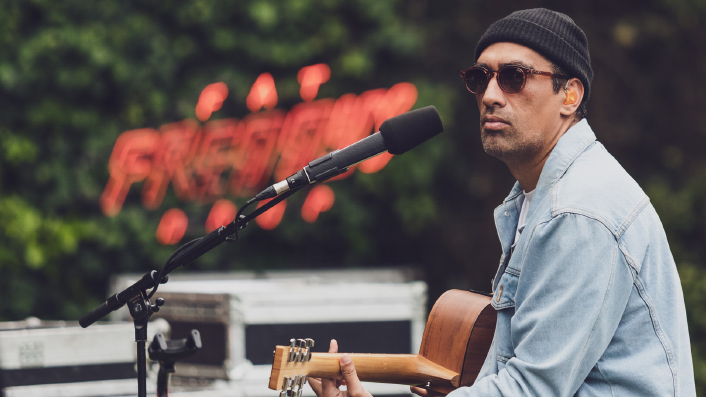 Stream live film of Fat Freddy’s Drop as they make their new album and battle the elements
